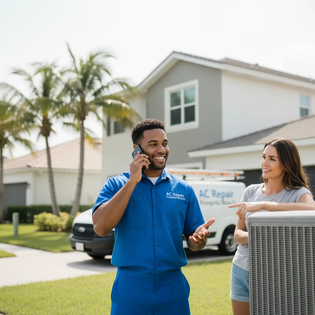 AC Repair Pompano Beach customer support in Juda